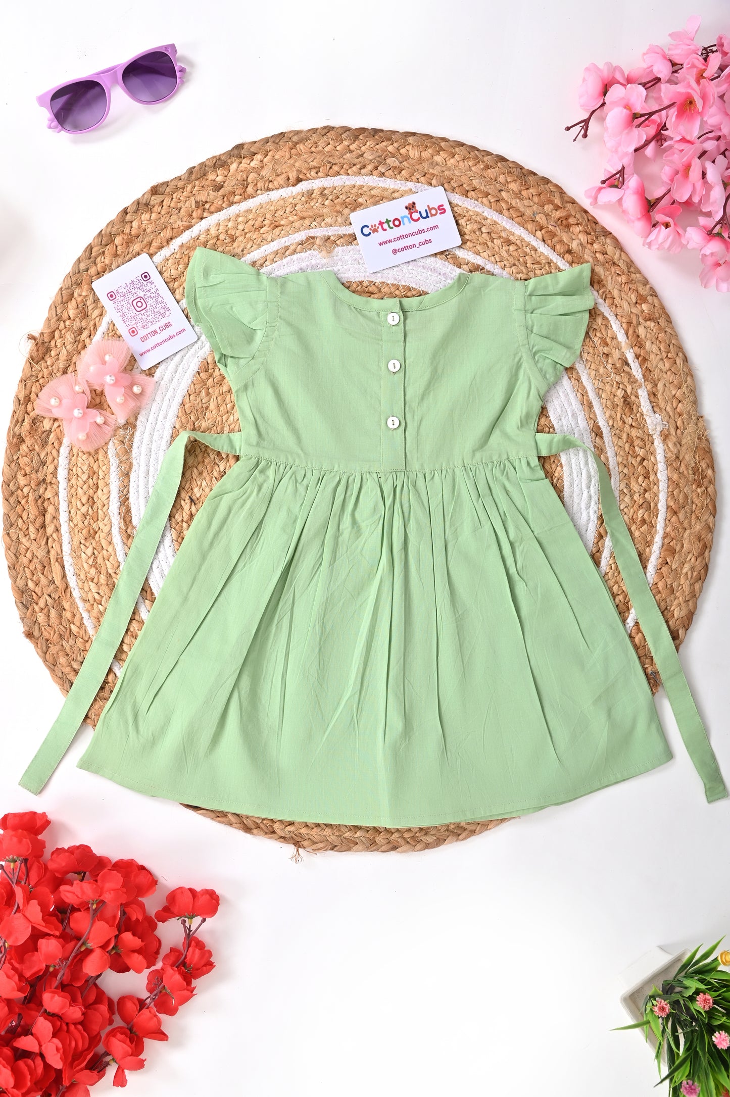 Flutter Frock Dress – 5 Playful Pastel Shades