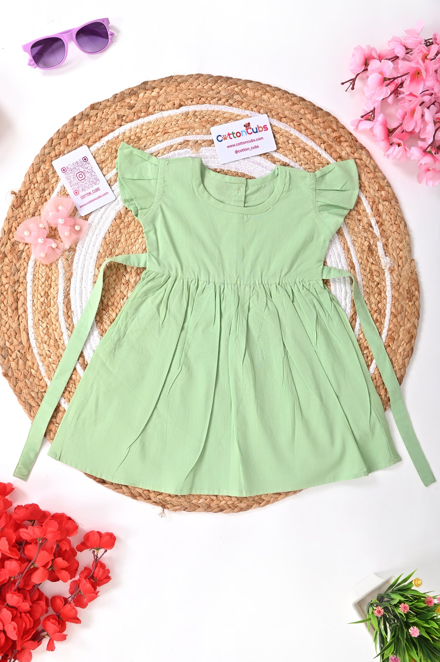 Flutter Frock Dress – 5 Playful Pastel Shades