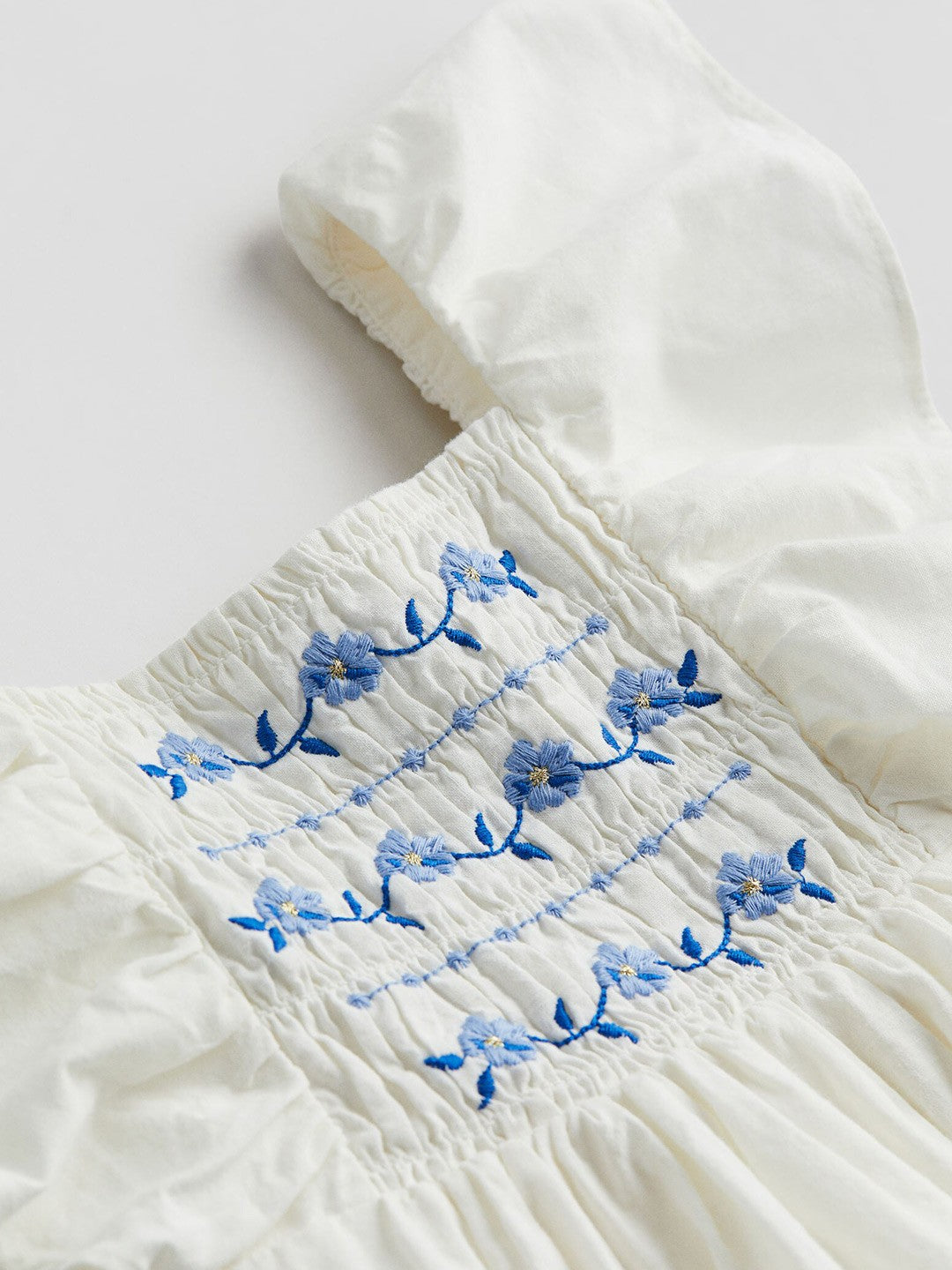 Whipped Cotton Whirls – The Smocked Sweetheart Frock