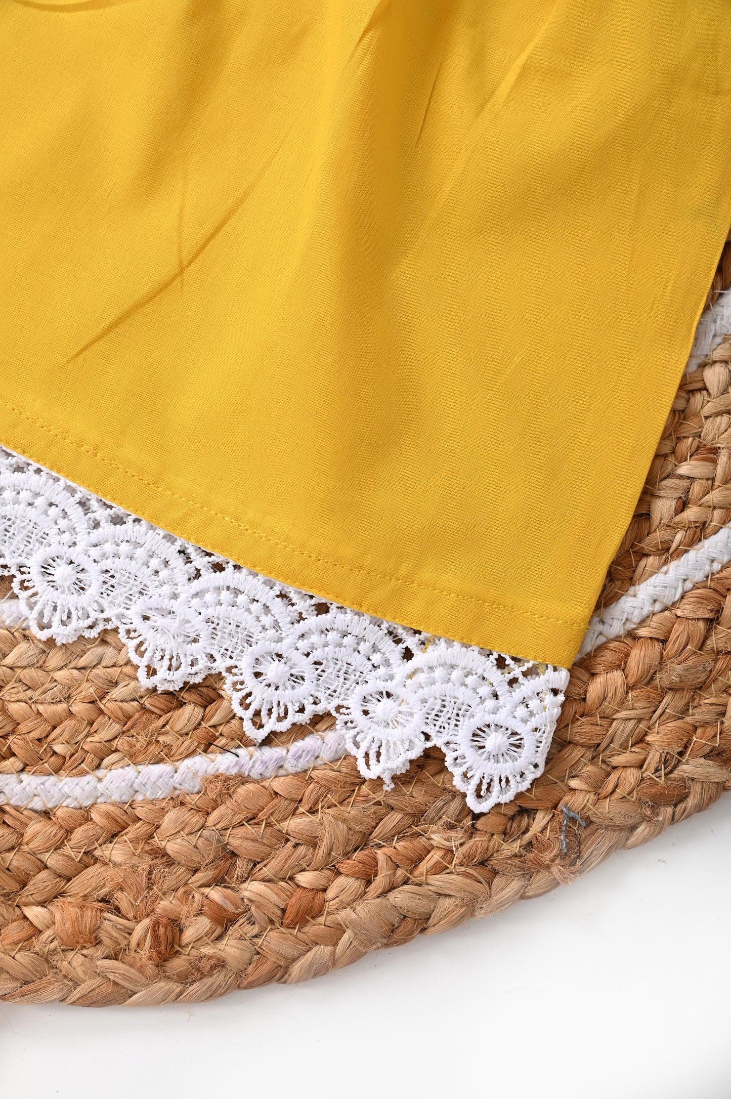 Summer Blossom Cotton Dress with Shorts