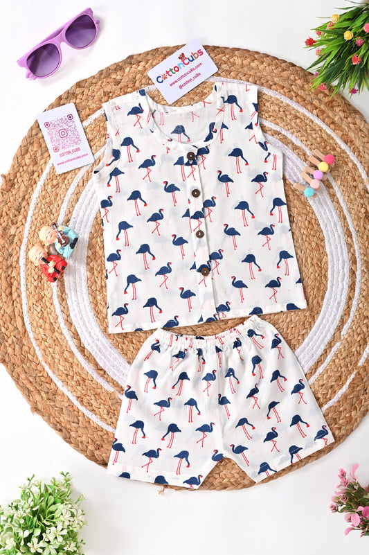 Printed Jhabla Set – 100% Cotton Comfort