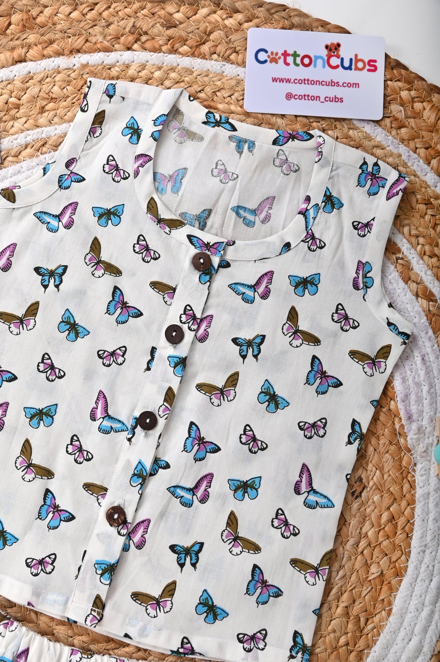 Printed Jhabla Set – 100% Cotton Comfort